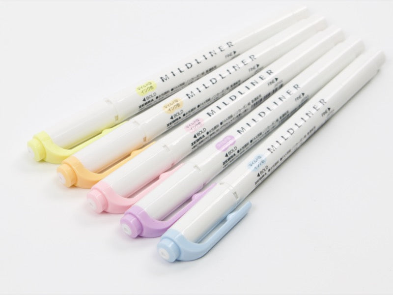Zebra MildLiner 5-pack