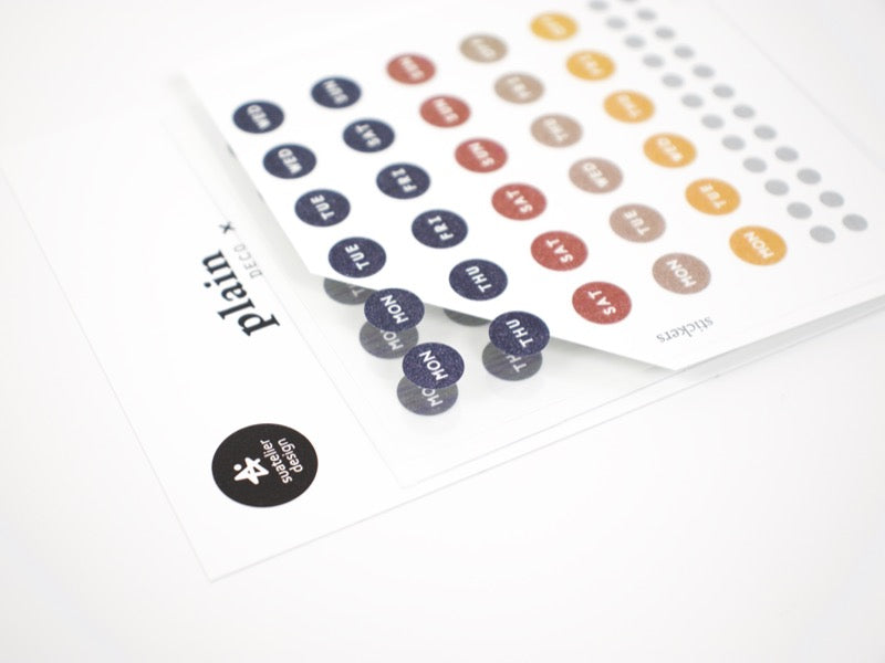 Suatelier Plain Deco for Planners and Notebooks