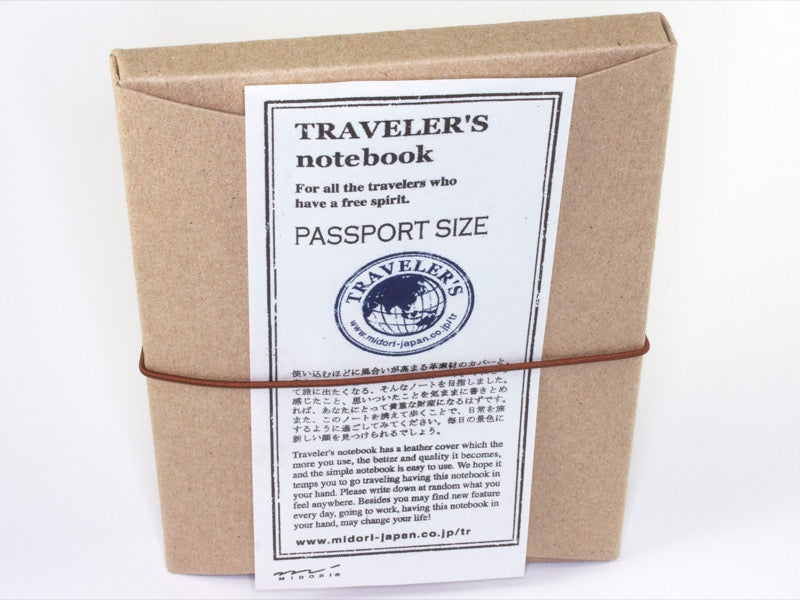 Carnet de voyage format passeport